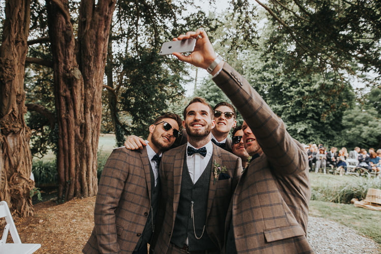 Groom Groomsmen Sunglasses Selfie Vintage Circus Funfair Wedding http://theliferomantic.co.uk/