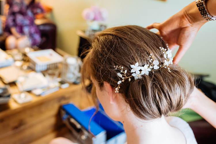 Hair Style Up Do Piece Floral Chignon Cute Summer Festival Tipi Wedding http://www.daffodilwaves.co.uk/