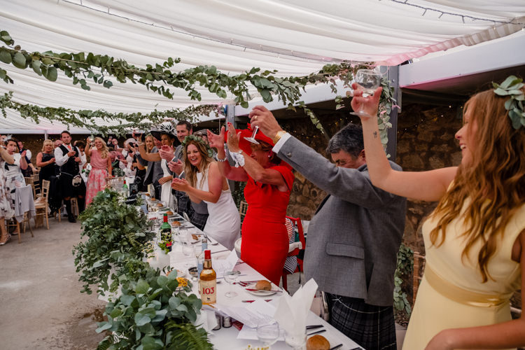 Boho Eucalyptus Green White Modern Wedding http://www.euanrobertsonweddings.com/