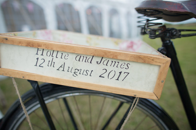 Bike Bicycle Vintage Decor Quirky Rustic Farm Wedding https://ragdollphotography.co.uk/