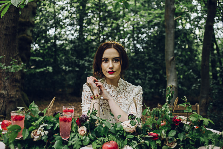 Magical Snow White Woodland Wedding Ideas https://www.chloeleephoto.co.uk/