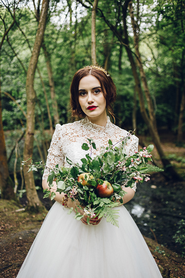 Magical Snow White Woodland Wedding Ideas https://www.chloeleephoto.co.uk/
