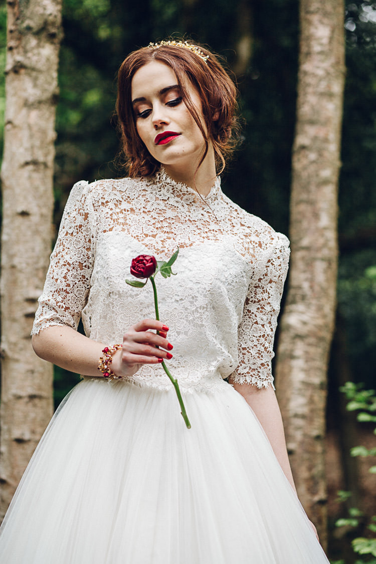 Magical Snow White Woodland Wedding Ideas https://www.chloeleephoto.co.uk/