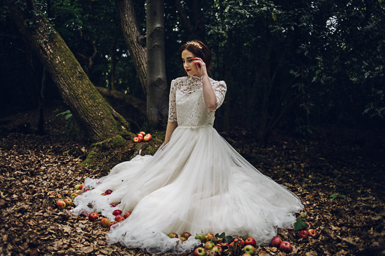 Magical Snow White Woodland Wedding Ideas https://www.chloeleephoto.co.uk/