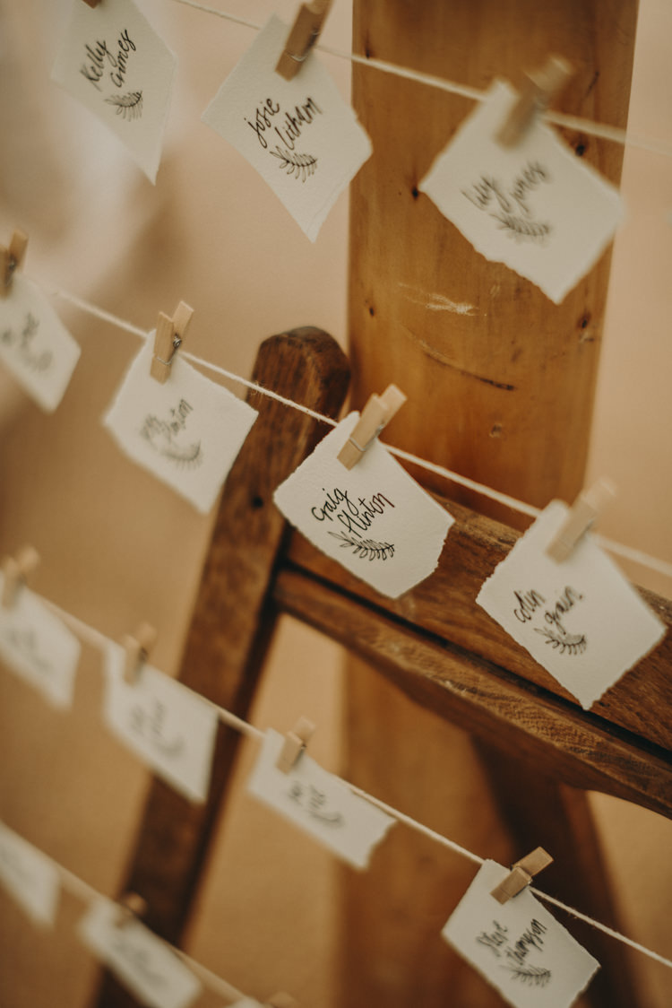 Peg Line Seating Plan Table Chart Vibrant Tropical Wedding Ideas http://foto-memories.co.uk/