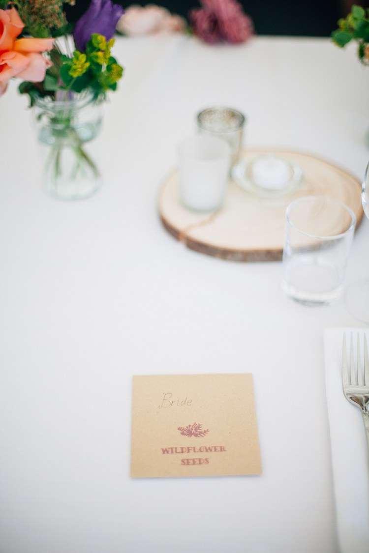 Wildflower Seed Favours Eco Friendly Floral Filled Wedding http://kellyjphotography.co.uk/