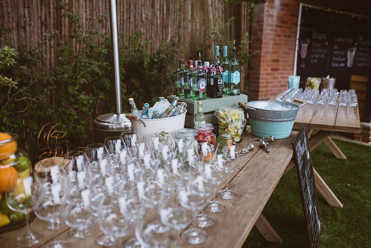 Cocktails Drinks Laid Back Summer Garden Party Wedding Stretch Tent http://joemallenphotography.co.uk/