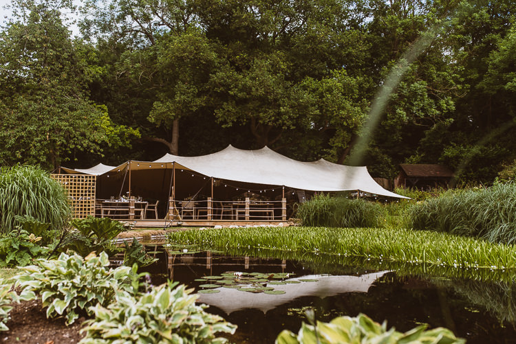 The Copse Laid Back Summer Garden Party Wedding Stretch Tent http://joemallenphotography.co.uk/