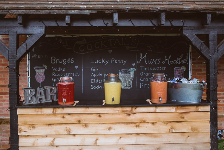 Drink Dispensers Laid Back Summer Garden Party Wedding Stretch Tent http://joemallenphotography.co.uk/