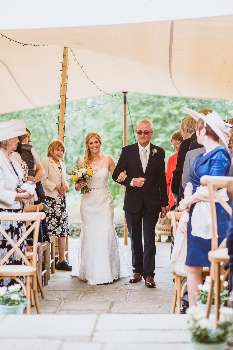 Laid Back Summer Garden Party Wedding Stretch Tent http://joemallenphotography.co.uk/
