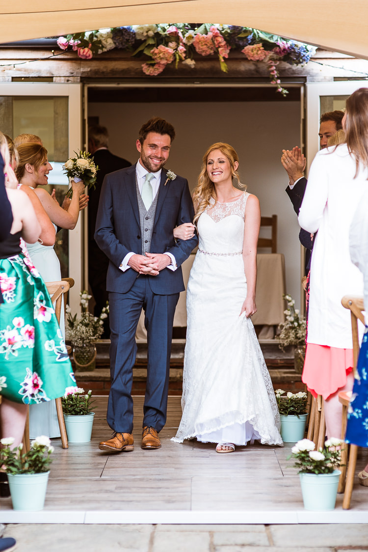 Laid Back Summer Garden Party Wedding Stretch Tent http://joemallenphotography.co.uk/