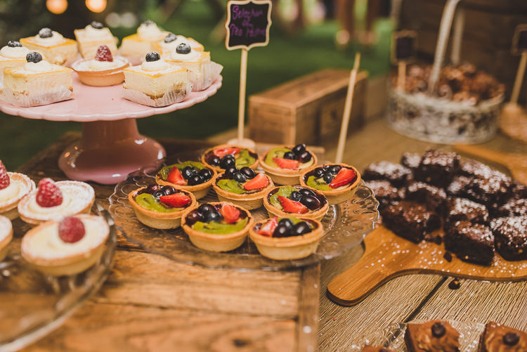 Cake Table Treats Dessert Laid Back Summer Garden Party Wedding Stretch Tent http://joemallenphotography.co.uk/