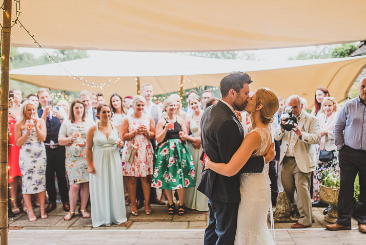Laid Back Summer Garden Party Wedding Stretch Tent http://joemallenphotography.co.uk/