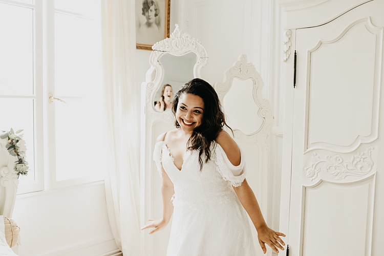 Rustic Greenery Copper Chateau Wedding in France http://hindmari.com/