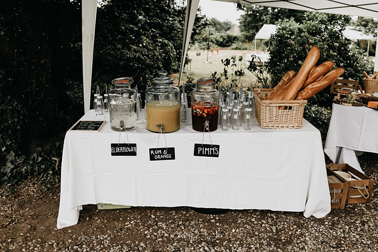 Drink Dispensers Rustic Greenery Copper Chateau Wedding in France http://hindmari.com/