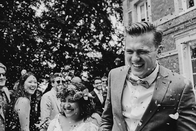 Confetti Rustic Greenery Copper Chateau Wedding in France http://hindmari.com/