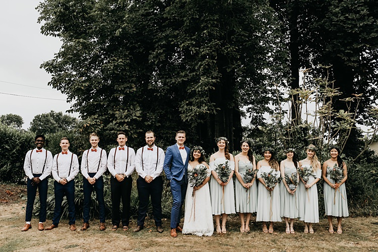 Rustic Greenery Copper Chateau Wedding in France http://hindmari.com/