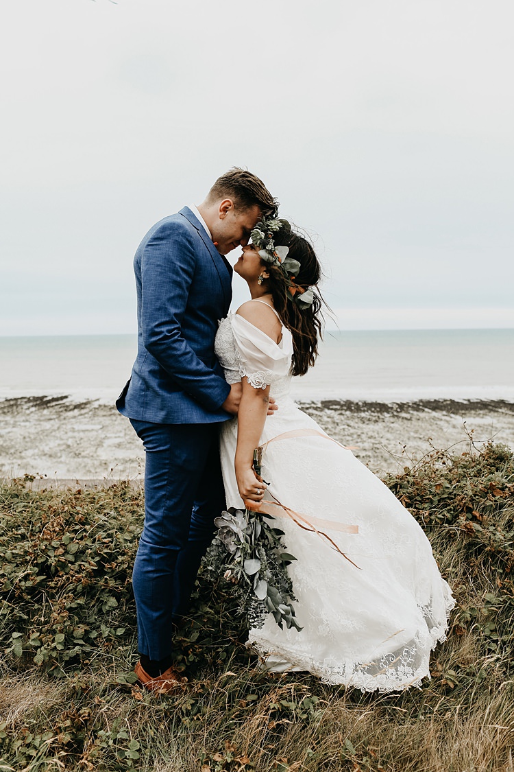 Rustic Greenery Copper Chateau Wedding in France http://hindmari.com/