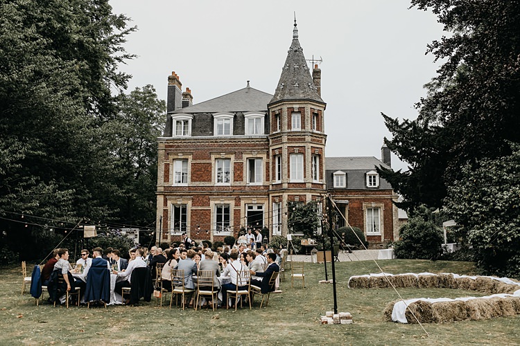 Rustic Greenery Copper Chateau Wedding in France http://hindmari.com/
