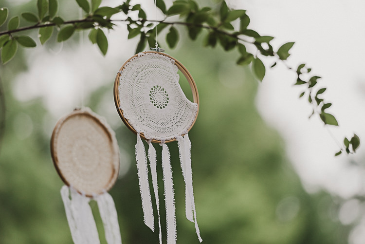 Dream Catchers Stylish Woodland Tipi Wedding Flower Arch https://willpatrickweddings.com/