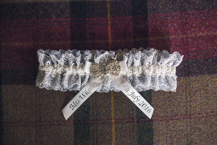 Personalised Garter Bride Bridal Outdoorsy Welcoming Colourful Tipi Wedding http://www.sallytphoto.com/
