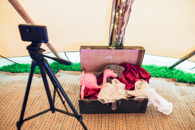 Photo Booth Props Outdoorsy Welcoming Colourful Tipi Wedding http://www.sallytphoto.com/