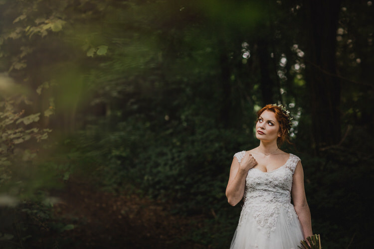 Atmospheric Woodland Wedding Ideas http://www.kategrayphotography.com/