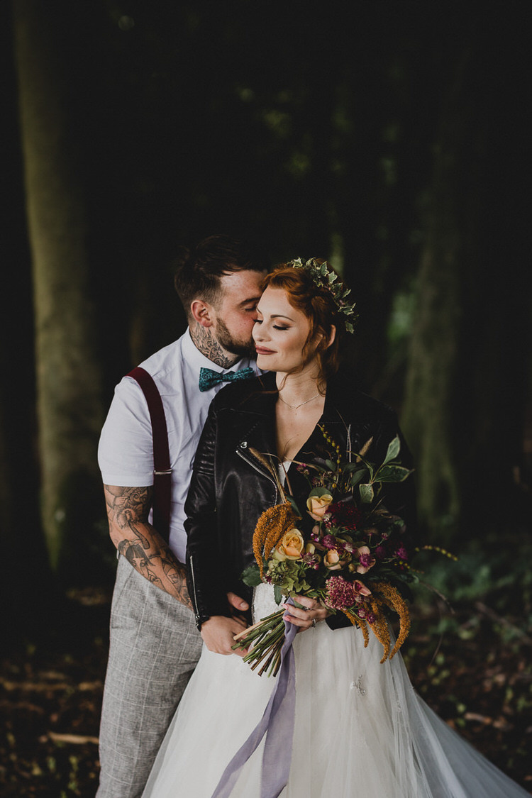 Atmospheric Woodland Wedding Ideas http://www.kategrayphotography.com/