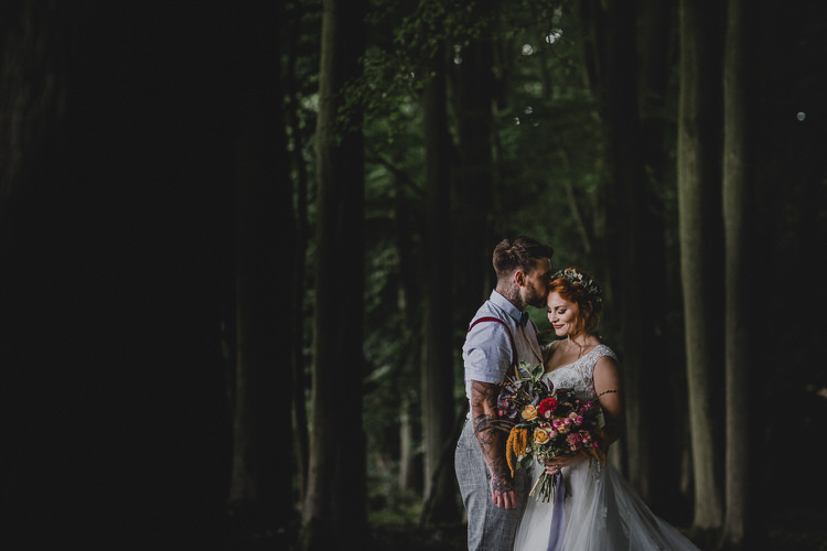 Atmospheric Woodland Wedding Ideas http://www.kategrayphotography.com/