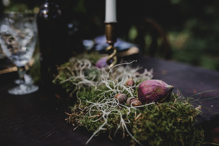 Atmospheric Woodland Wedding Ideas http://www.kategrayphotography.com/