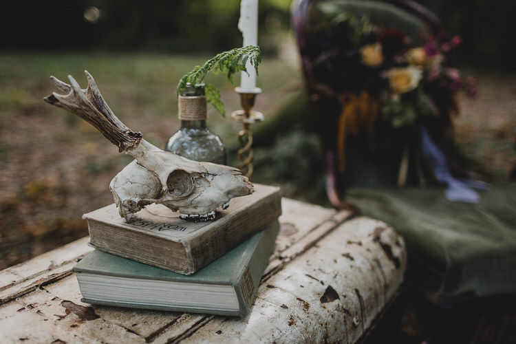 Atmospheric Woodland Wedding Ideas http://www.kategrayphotography.com/