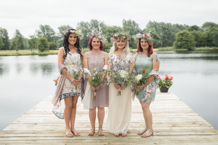 Mismatched Bridesmaids Boho Festival Tipi Wedding http://alexaclarkekent.com/