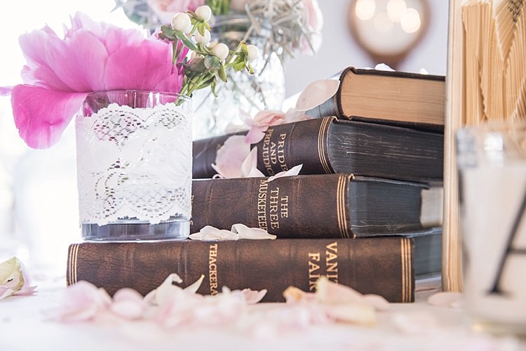 Vintage Books Lace Candle Classic Romantic Pretty Wedding https://kerryannduffy.com/