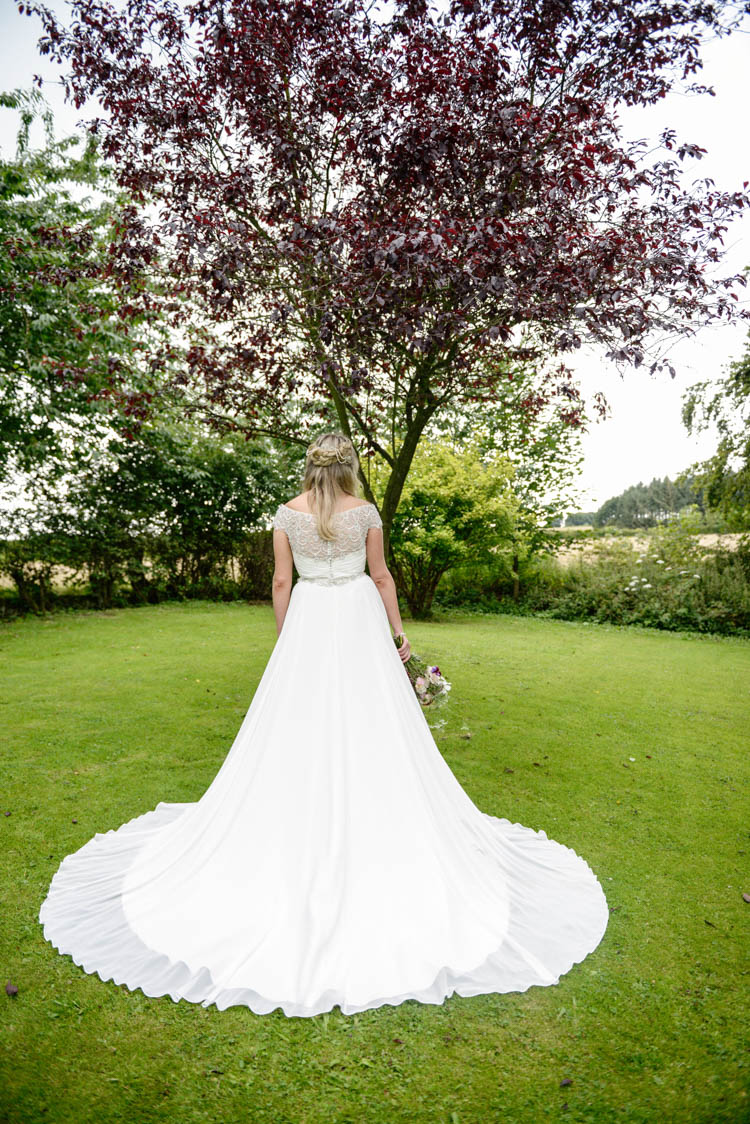 Bride Bridal Justin Alexander Dress Gown A Line Long Large Train Fun Pastel Country Marquee Wedding http://kimberleywaterson.com/