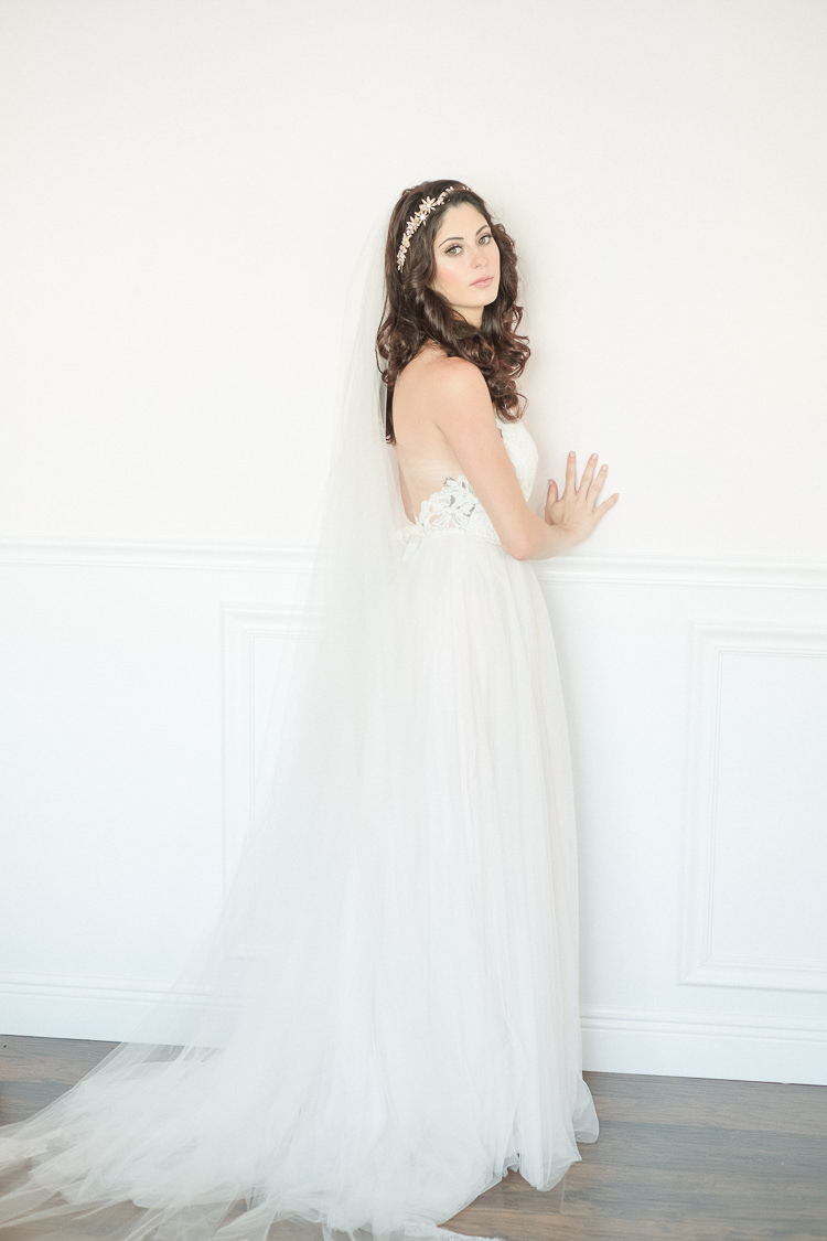Bride Bridal Dress Gown Tulle Veil Light Soft Romantic Wedding Ideas http://www.vanessavelez.photo/