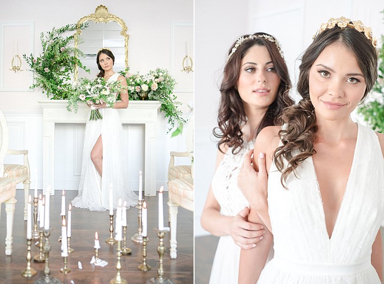 Candles Gold Sticks Decor Light Soft Romantic Wedding Ideas http://www.vanessavelez.photo/