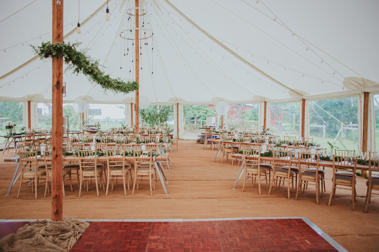 Vintage Pole Marquee Lighting Rustic Greenery White Apple Orchard Wedding http://bigbouquet.co.uk/