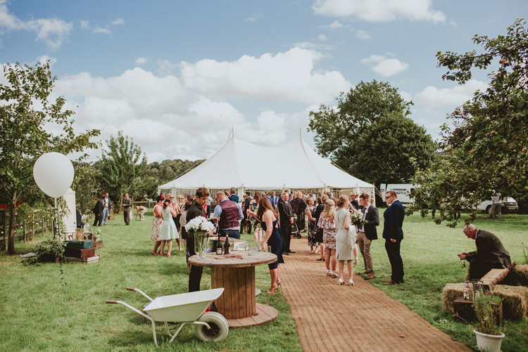 Rustic Greenery White Apple Orchard Wedding http://bigbouquet.co.uk/