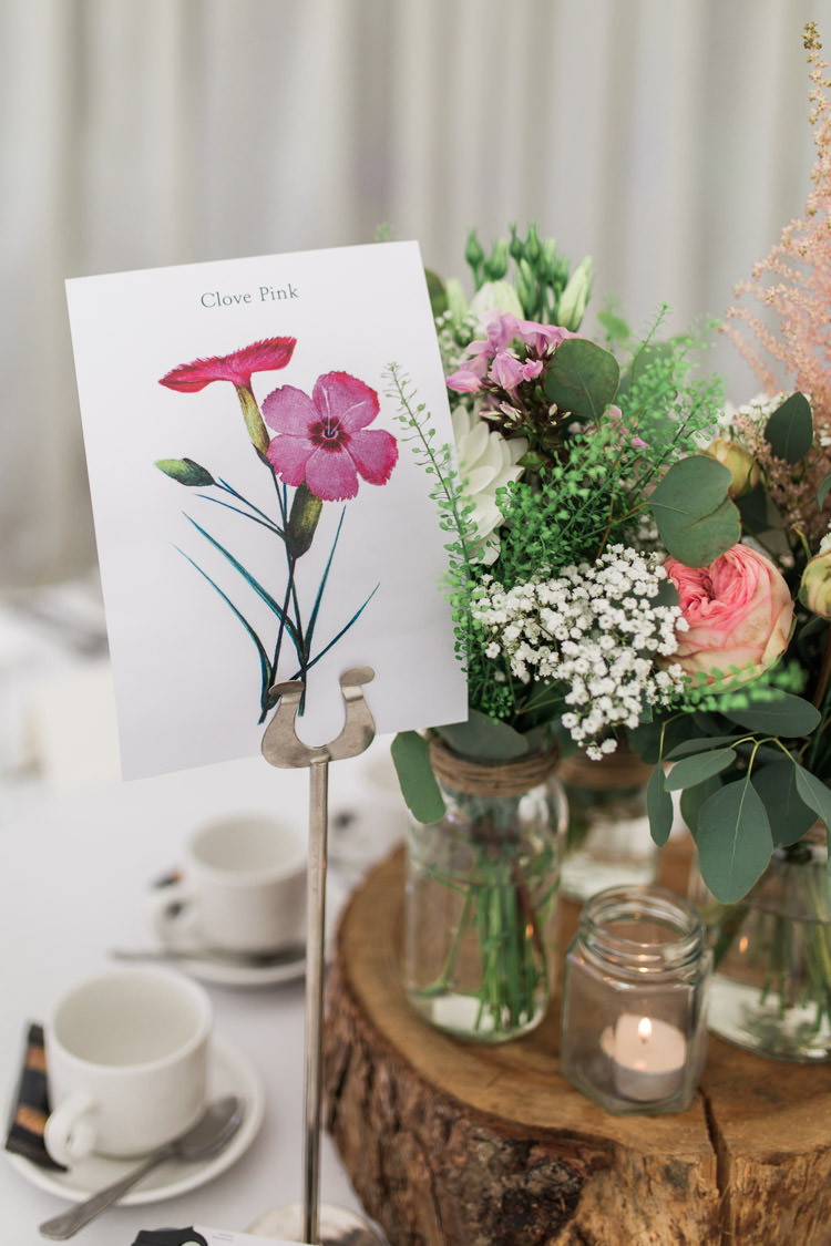 Flowers Table Names Simple Natural Honest Marquee Wedding https://www.gemmagiorgio.com/