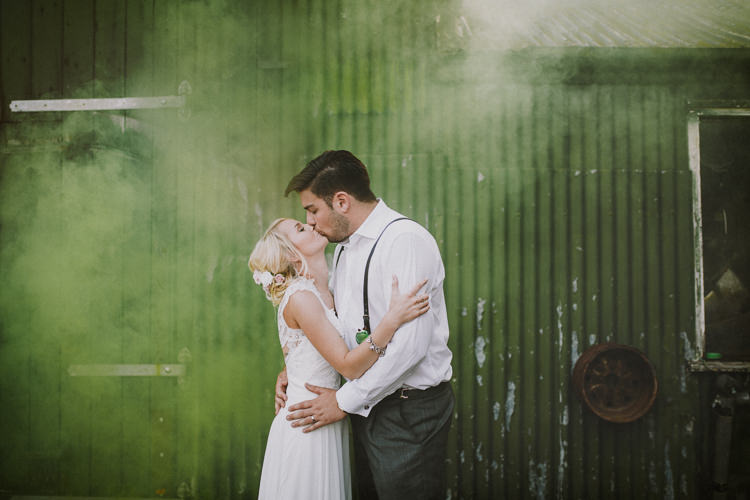 Smoke Bomb Wedding Portraits Images Photographs http://www.loveluella.co.uk/