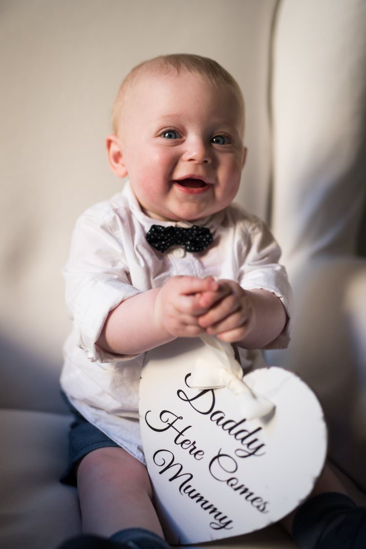 Baby Son Pageboy Bow Tie Yellow Navy Outdoor Tuscany Wedding http://www.natalymontanari.com/
