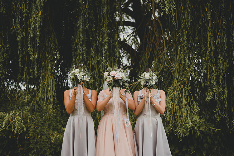 Grey Bridesmaid Dresses Vintage Retro Inspired Pastel Wedding https://www.georgiarachael.com/