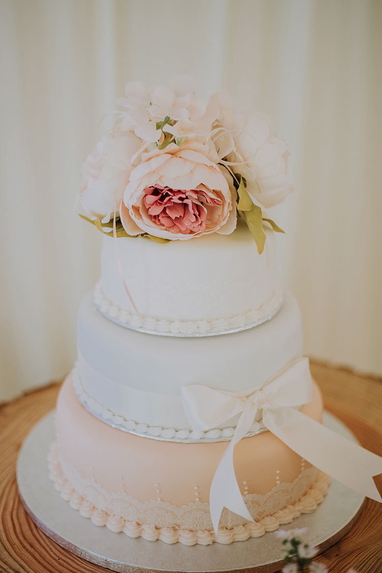 Classic Cake Iced Flowers Peony Vintage Retro Inspired Pastel Wedding https://www.georgiarachael.com/