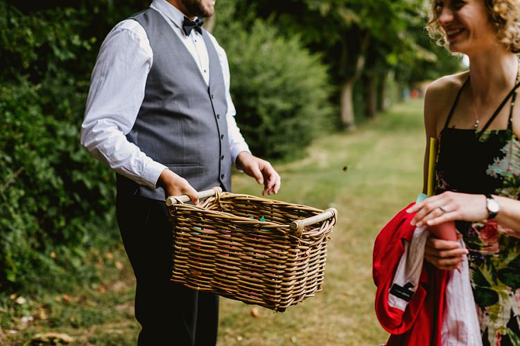 Multicoloured Hand Made Fun Outdoor Wedding https://www.sharrongibson.co.uk/