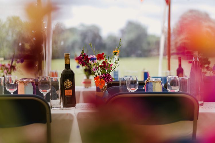 Multicoloured Hand Made Fun Outdoor Wedding https://www.sharrongibson.co.uk/