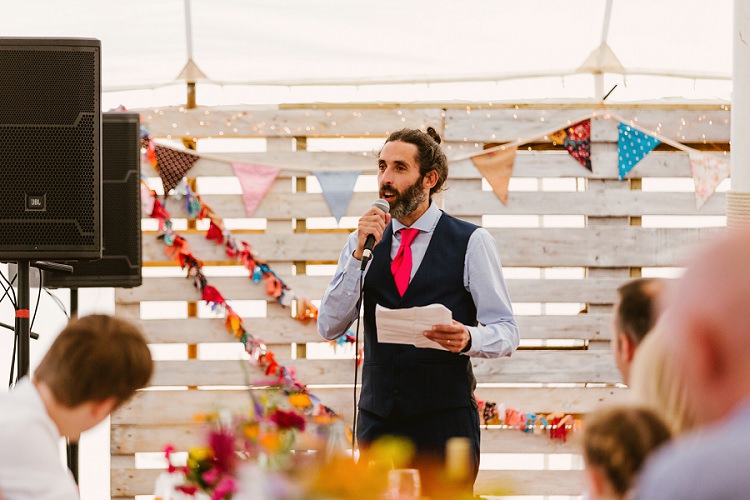 Multicoloured Hand Made Fun Outdoor Wedding https://www.sharrongibson.co.uk/