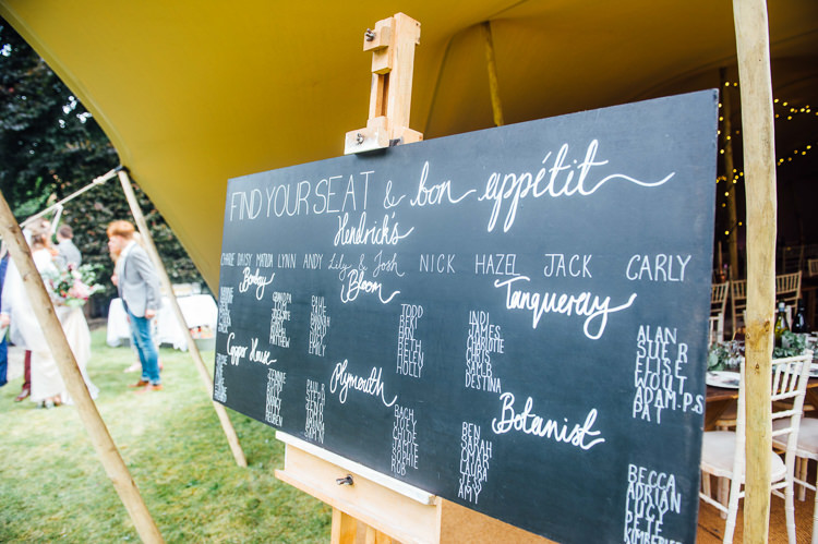 Black Chalk Board Seating Plan Table Chart Whimsical Stylish Burgundy Rose Gold Tent Wedding https://www.jakemorley.co.uk/