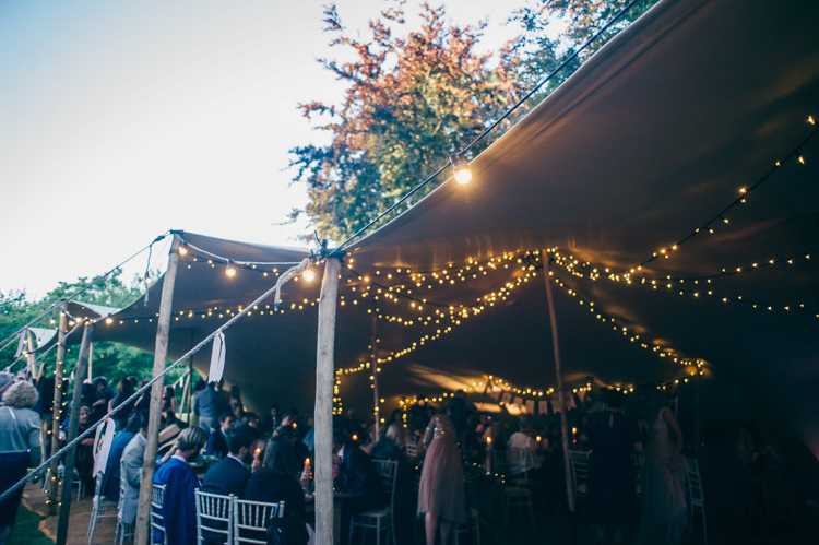 Stretch Tent Marquee Fairy Festoon Lights Whimsical Stylish Burgundy Rose Gold Tent Wedding https://www.jakemorley.co.uk/