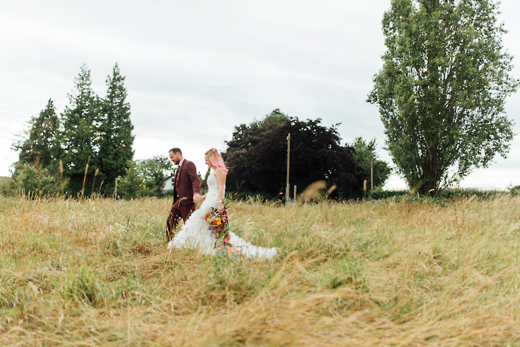 Alternative Colourful Outdoor Humanist Village Hall Wedding http://www.chebirchhayesphotography.com/
