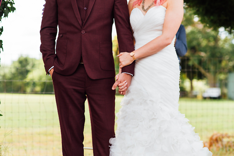Alternative Colourful Outdoor Humanist Village Hall Wedding http://www.chebirchhayesphotography.com/